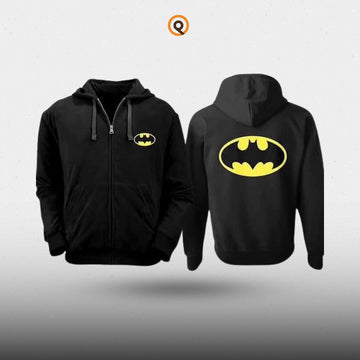 Front and Back Printed Zipper - Batman