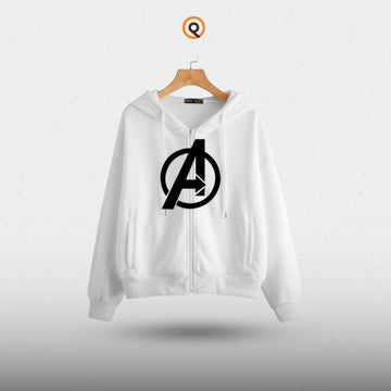 Avengers Printed Zipper